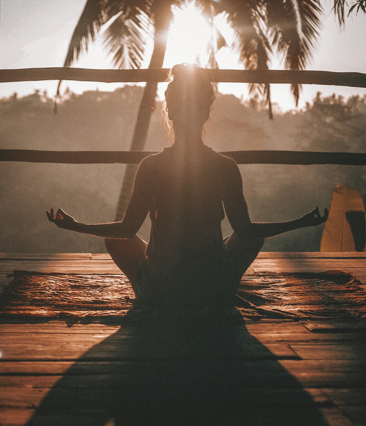 Morning meditation at Masterclass Retreat